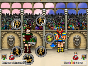 Игра Мечи и Сандалии: Спринт Чемпионов (Swords and Sandals: Champion Sprint) — играть онлайн бесплатно (изображение №5)