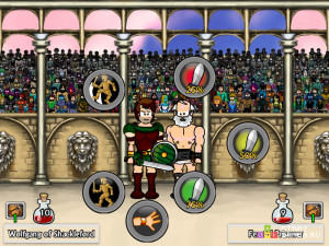 Игра Мечи и Сандалии: Спринт Чемпионов (Swords and Sandals: Champion Sprint) — играть онлайн бесплатно (изображение №7)