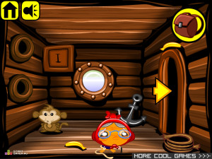 Игра Счастливая Обезьянка 105 (Monkey GO Happy 105) — играть онлайн бесплатно (изображение №4)