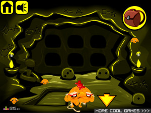 Игра Счастливая Обезьянка 106 (Monkey GO Happy 106) — играть онлайн бесплатно (изображение №3)