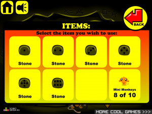 Игра Счастливая Обезьянка 106 (Monkey GO Happy 106) — играть онлайн бесплатно (изображение №4)