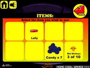 Игра Счастливая Обезьянка 107 (Monkey GO Happy 107) — играть онлайн бесплатно (изображение №5)