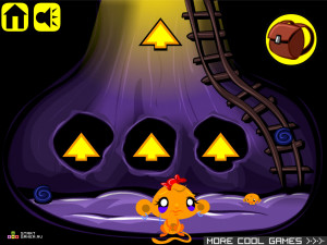 Игра Счастливая Обезьянка 107 (Monkey GO Happy 107) — играть онлайн бесплатно (изображение №6)