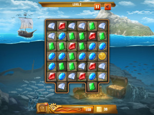 Игра Джевел Квест Суприм: 150 уровней (Jewel Quest Supreme) — играть онлайн бесплатно (изображение №2)