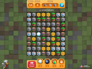 Игра Майнкрафт Блоки (Minecraft Block Match) — играть онлайн бесплатно (изображение №3)