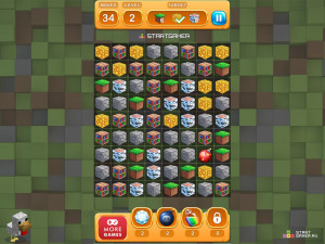 Игра Майнкрафт Блоки (Minecraft Block Match) — играть онлайн бесплатно (изображение №5)