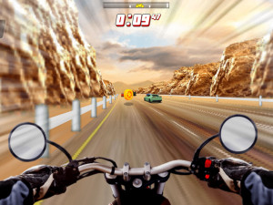 Игра Экстремальная Гонка на Мотоцикле (Highway Rider Extreme) — играть онлайн бесплатно (изображение №2)