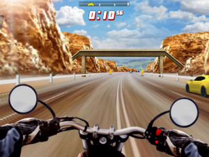Игра Экстремальная Гонка на Мотоцикле (Highway Rider Extreme) — играть онлайн бесплатно (изображение №5)