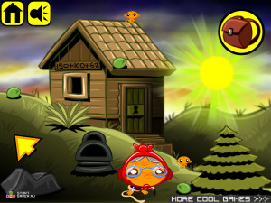 Игра Счастливая Обезьянка 109 (Monkey GO Happy 109) — играть онлайн бесплатно (изображение №2)