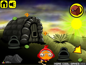 Игра Счастливая Обезьянка 109 (Monkey GO Happy 109) — играть онлайн бесплатно (изображение №3)