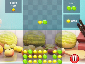 Игра Фруктовый Тетрис (Fruit Pulp) — играть онлайн бесплатно (изображение №4)