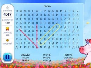 Игра Найди Слова: Милая Принцесса (Pretty Puzzle Princess) — играть онлайн бесплатно (изображение №3)