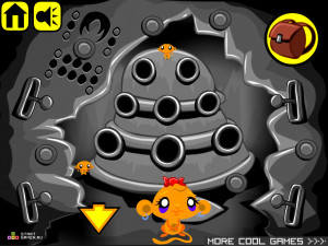 Игра Счастливая Обезьянка 114 (Monkey GO Happy 114) — играть онлайн бесплатно (изображение №4)