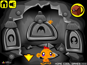 Игра Счастливая Обезьянка 114 (Monkey GO Happy 114) — играть онлайн бесплатно (изображение №5)