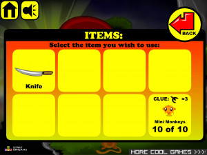 Игра Счастливая Обезьянка 114 (Monkey GO Happy 114) — играть онлайн бесплатно (изображение №6)