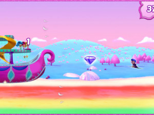 Игра Шиммер и Шайн: Приключения на Водопаде (Shimmer and Shine: Rainbow Waterfall Adventure) — играть онлайн бесплатно (изображение №3)