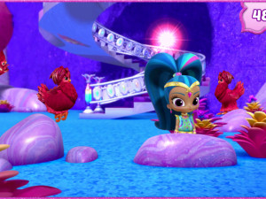 Игра Шиммер и Шайн: Приключения на Водопаде (Shimmer and Shine: Rainbow Waterfall Adventure) — играть онлайн бесплатно (изображение №10)