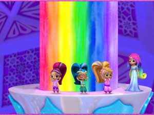 Игра Шиммер и Шайн: Приключения на Водопаде (Shimmer and Shine: Rainbow Waterfall Adventure) — играть онлайн бесплатно (изображение №4)
