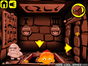 Игра Счастливая Обезьянка 115 (Monkey GO Happy 115) — играть онлайн бесплатно (изображение №4)