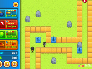 Игра Взорви Это: Защита Башни (Bomb It: Tower Defense) — играть онлайн бесплатно (изображение №2)