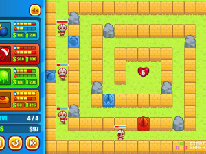 Игра Взорви Это: Защита Башни (Bomb It: Tower Defense) — играть онлайн бесплатно (изображение №3)