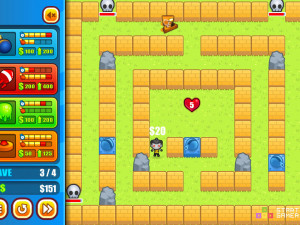 Игра Взорви Это: Защита Башни (Bomb It: Tower Defense) — играть онлайн бесплатно (изображение №4)