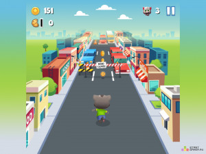 Игра Говорящий Кот Том: Бег за Золотом (Giant Tomcoin Run) — играть онлайн бесплатно (изображение №5)