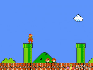 Игра Супер Марио Брос - Мейкер и Моды (Super Mario Bros) — играть онлайн бесплатно (изображение №5)