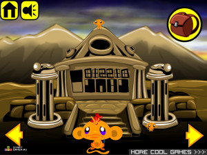 Игра Счастливая Обезьянка 117 (Monkey GO Happy 117) — играть онлайн бесплатно (изображение №2)