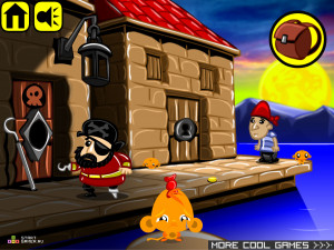 Игра Счастливая Обезьянка 118 (Monkey GO Happy 118) — играть онлайн бесплатно (изображение №2)