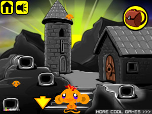 Игра Счастливая Обезьянка 122 (Monkey GO Happy 122) — играть онлайн бесплатно (изображение №3)