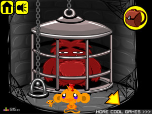 Игра Счастливая Обезьянка 122 (Monkey GO Happy 122) — играть онлайн бесплатно (изображение №5)