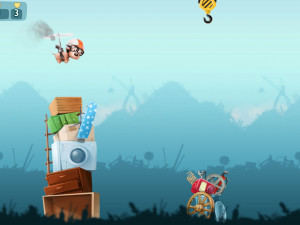 Игра Атом и Кварк: Летающая Собака (Atom & Quark: Scrappy Dog) — играть онлайн бесплатно (изображение №3)