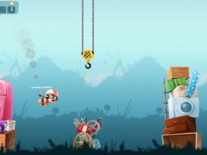 Игра Атом и Кварк: Летающая Собака (Atom & Quark: Scrappy Dog) — играть онлайн бесплатно (изображение №5)