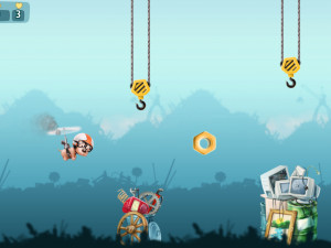 Игра Атом и Кварк: Летающая Собака (Atom & Quark: Scrappy Dog) — играть онлайн бесплатно (изображение №6)