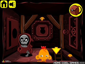 Игра Счастливая Обезьянка 123 (Monkey GO Happy 123) — играть онлайн бесплатно (изображение №3)