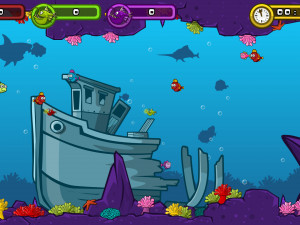 Игра Рыба Ест Рыбу (Fish Eat Fish) — играть онлайн бесплатно (изображение №2)