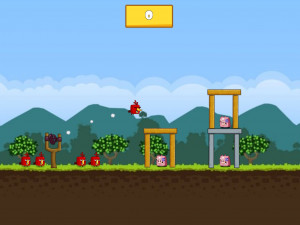 Игра Сумасшедшие Птицы (Crazy Birds) — играть онлайн бесплатно (изображение №4)