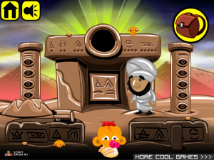 Игра Счастливая Обезьянка 124 (Monkey GO Happy 124) — играть онлайн бесплатно (изображение №2)