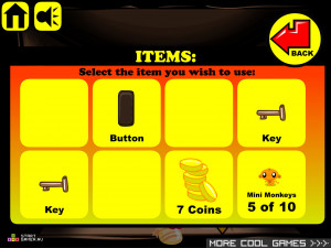 Игра Счастливая Обезьянка 124 (Monkey GO Happy 124) — играть онлайн бесплатно (изображение №4)