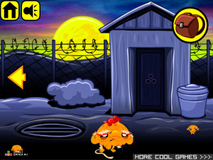 Игра Счастливая Обезьянка 125 (Monkey GO Happy 125) — играть онлайн бесплатно (изображение №3)