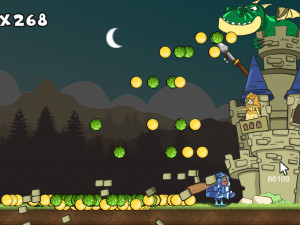 Игра Влюбленный Рыцарь (Knight in Love) — играть онлайн бесплатно (изображение №5)