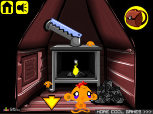 Игра Счастливая Обезьянка 126 (Monkey GO Happy 126) — играть онлайн бесплатно (изображение №4)