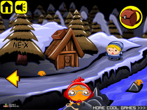 Игра Счастливая Обезьянка 128 (Monkey GO Happy 128) — играть онлайн бесплатно (изображение №2)