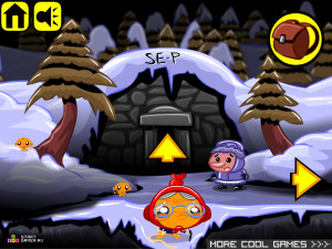 Игра Счастливая Обезьянка 128 (Monkey GO Happy 128) — играть онлайн бесплатно (изображение №3)