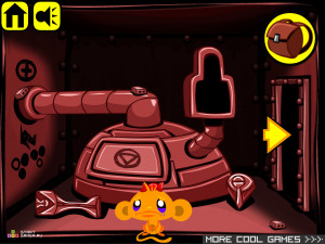 Игра Счастливая Обезьянка 129 (Monkey GO Happy 129) — играть онлайн бесплатно (изображение №4)