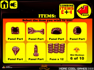 Игра Счастливая Обезьянка 129 (Monkey GO Happy 129) — играть онлайн бесплатно (изображение №6)