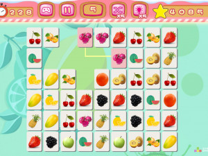 Игра Маджонг Коннект: Свежие Фрукты (Fresh Fruit Mahjong Connection) — играть онлайн бесплатно (изображение №4)