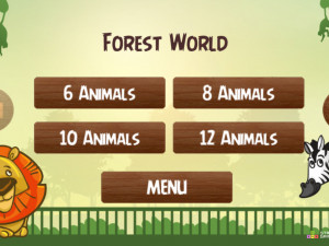 Игра Пары на Запоминание: Животные (Animals Memory) — играть онлайн бесплатно (изображение №6)