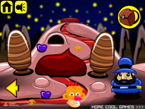 Игра Счастливая Обезьянка 131 (Monkey GO Happy 131) — играть онлайн бесплатно (изображение №4)